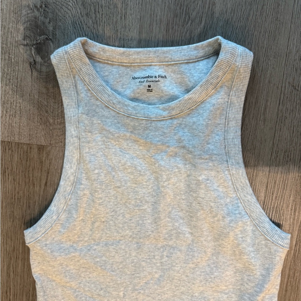 NWOT Abercrombie Grey Tank, Size M